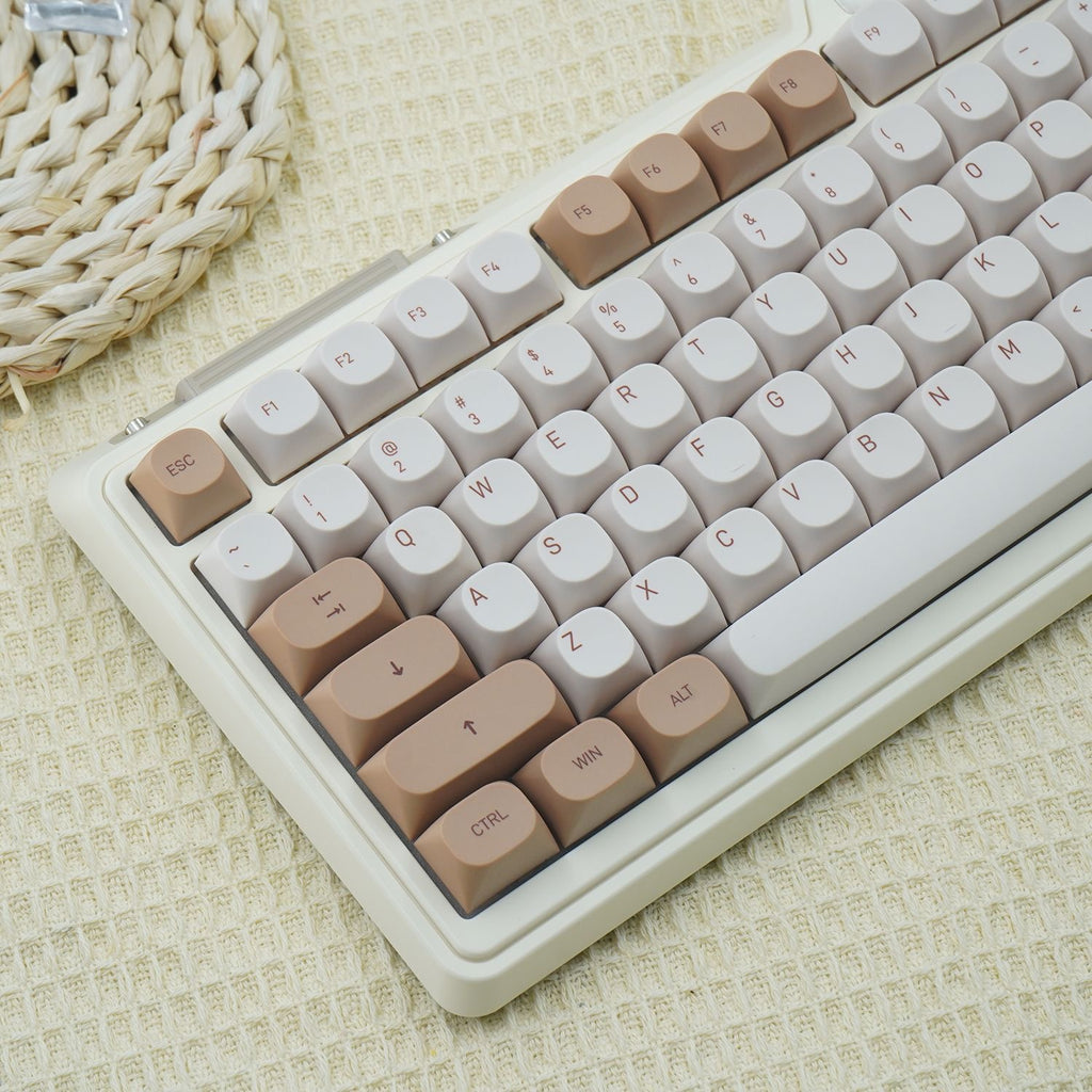 Pusakoa Tiramisu Theme Dye Sub PBT Keycaps