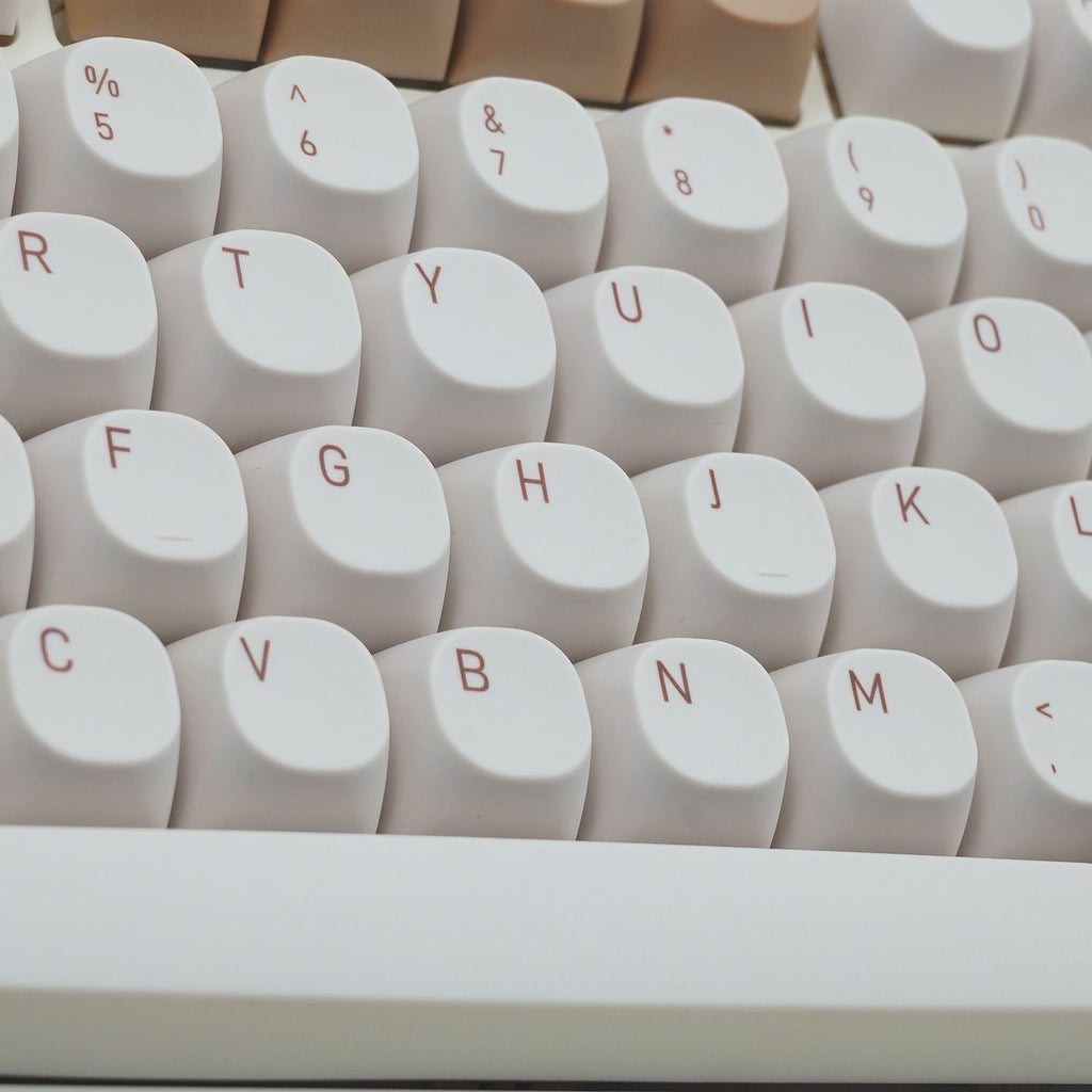 Pusakoa Tiramisu Theme Dye Sub PBT Keycaps