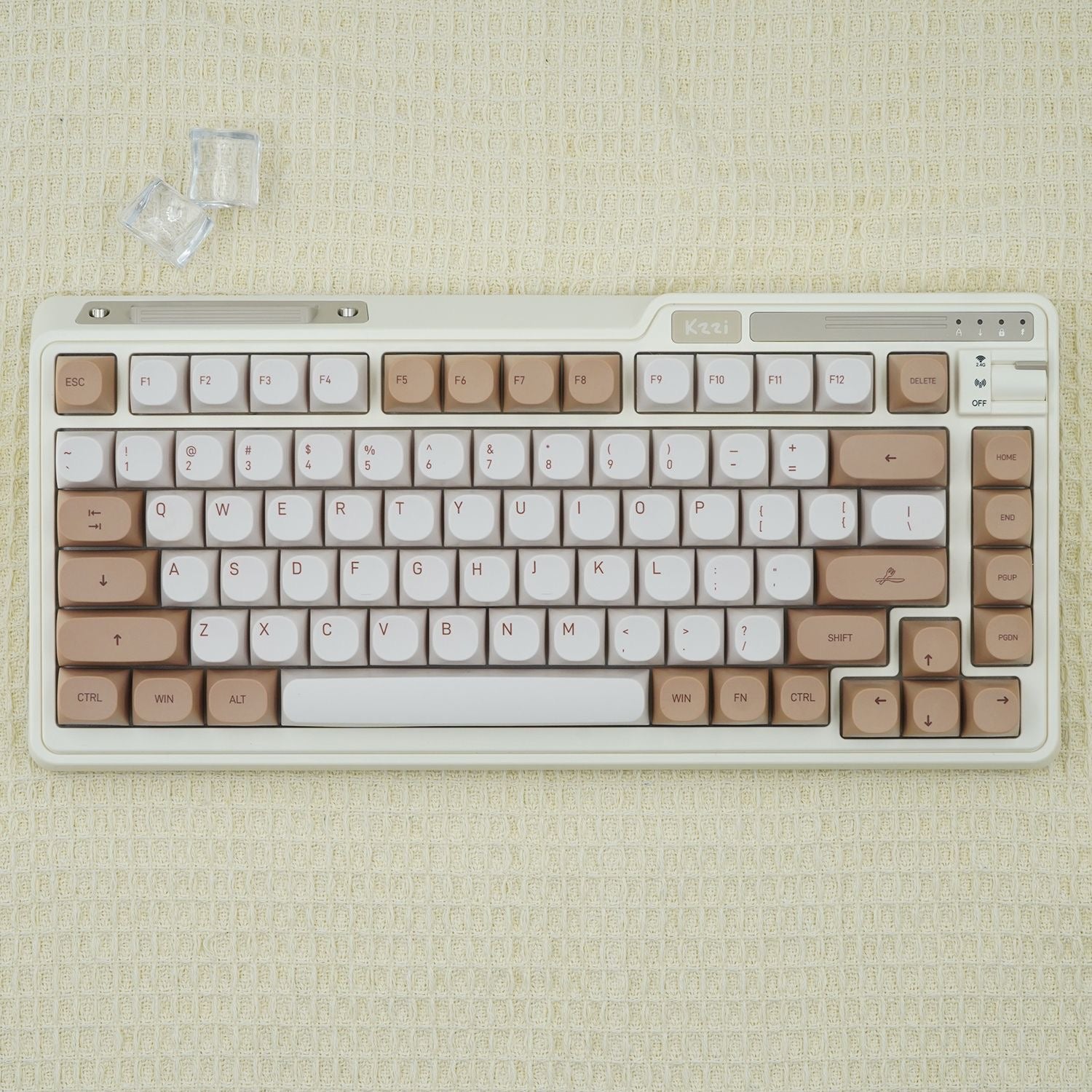 Pusakoa Tiramisu Theme Dye Sub PBT Keycaps